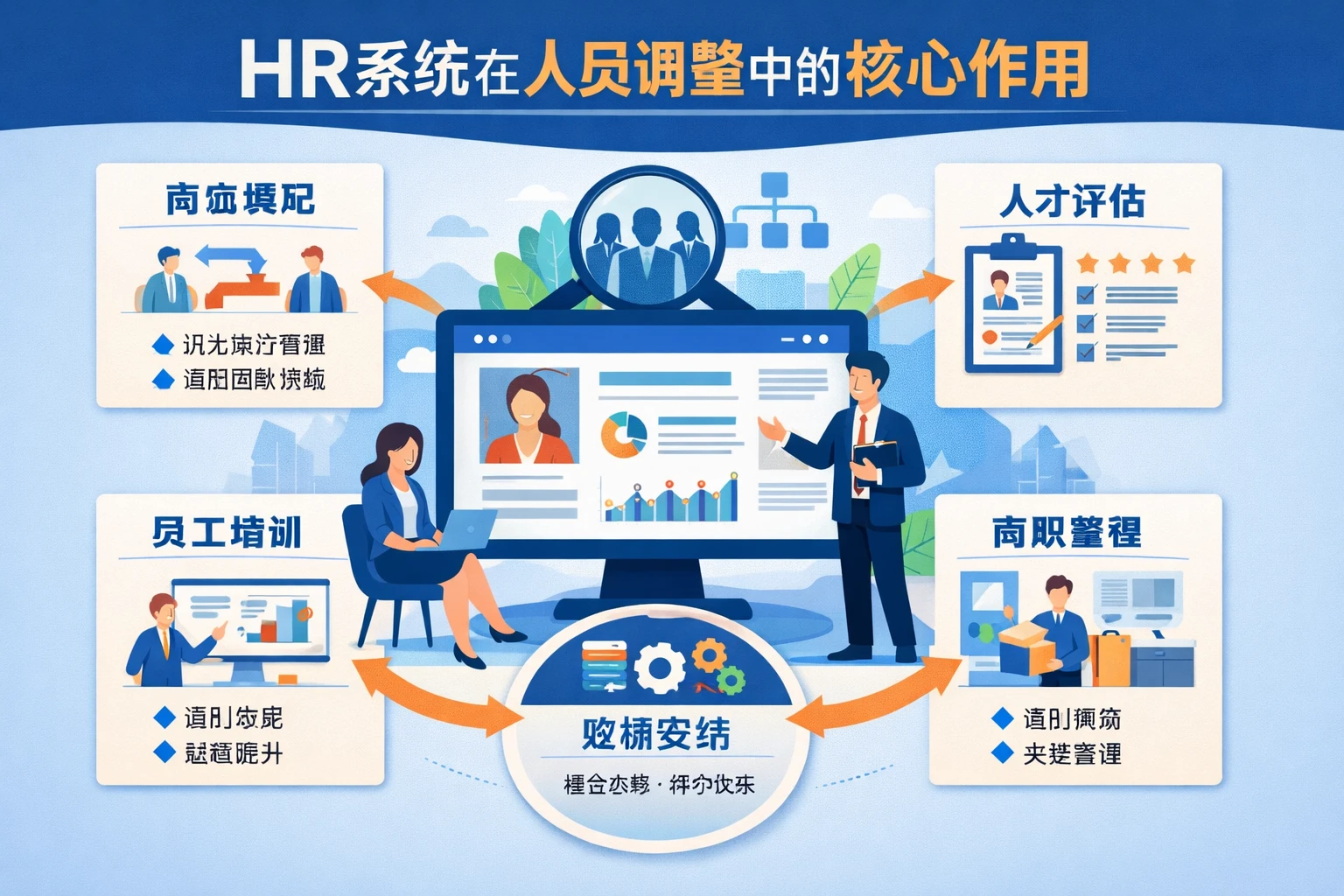 HR系统在人员调整中的核心作用