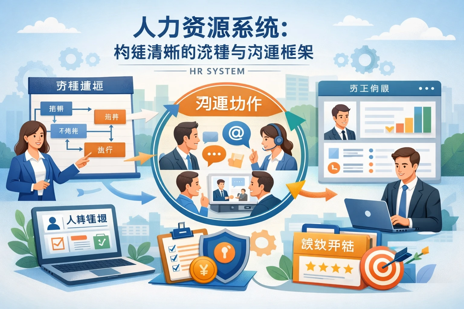 人力资源系统：构建清晰的流程与沟通框架