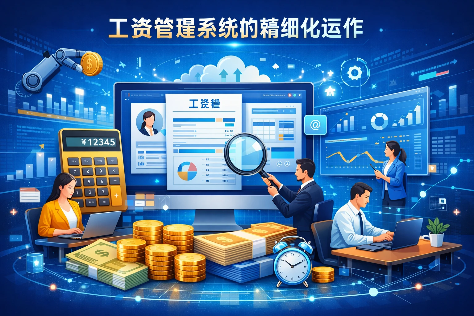 工资管理系统的精细化运作