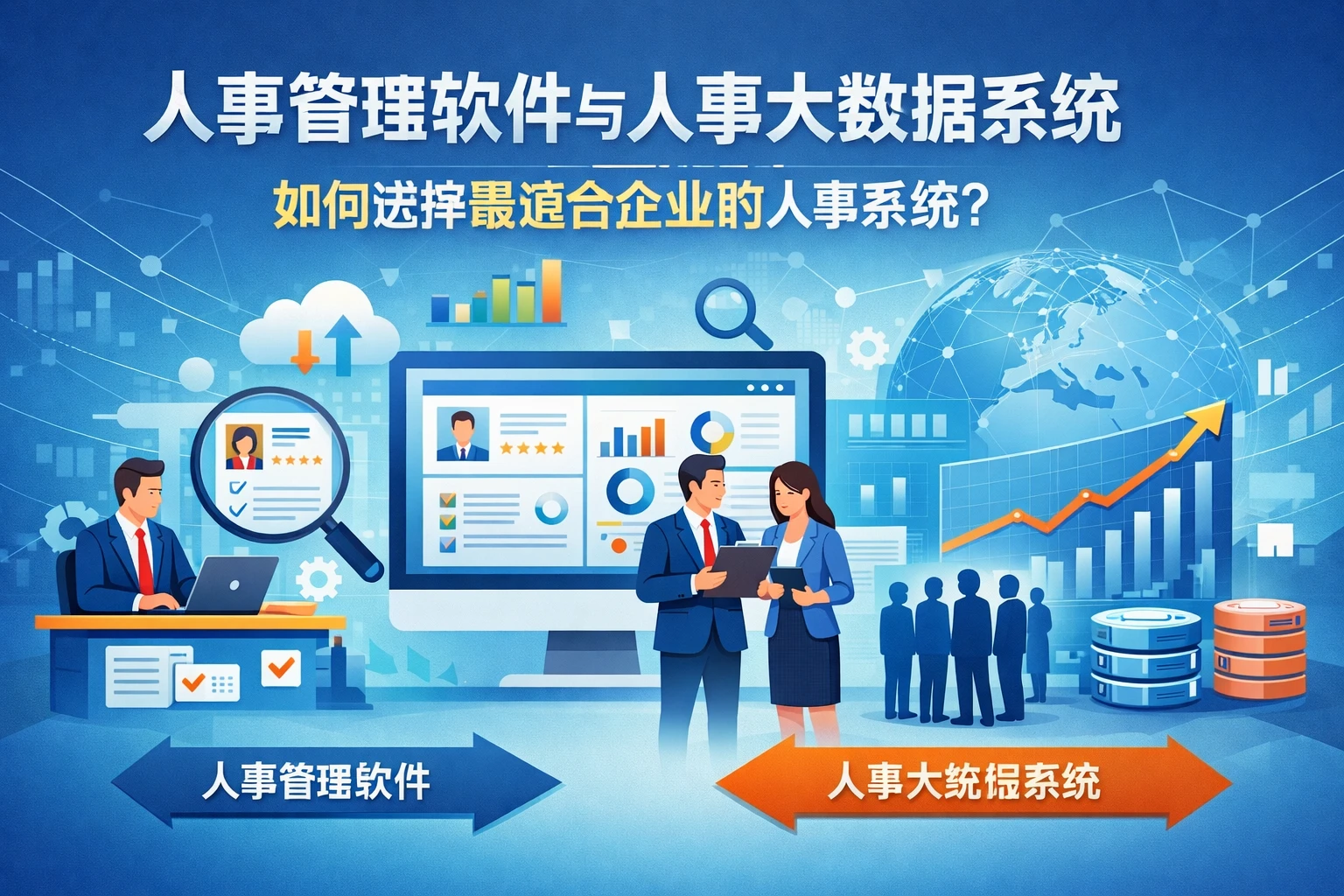 人事管理软件与人事大数据系统：如何选择最适合企业的人事系统