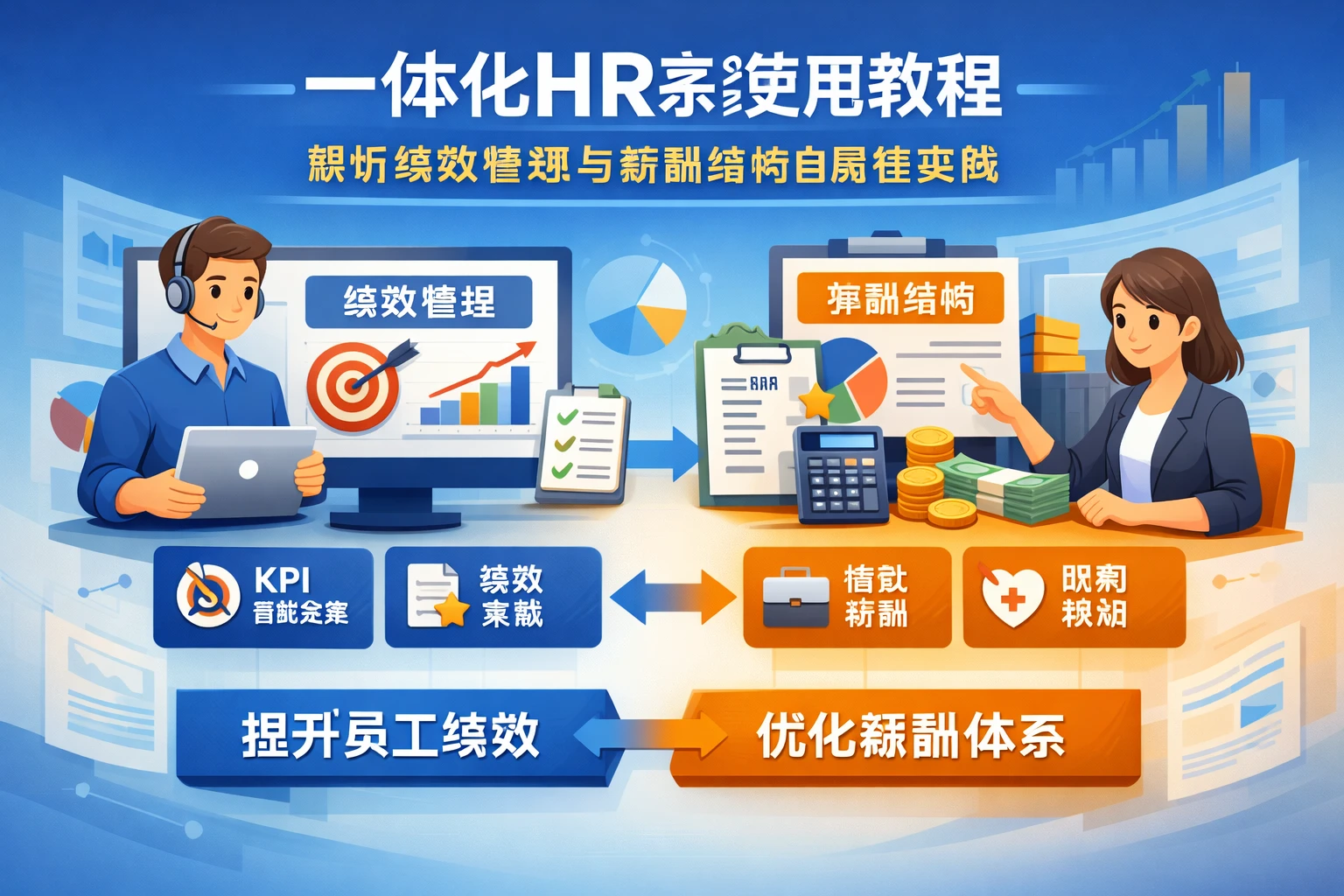 一体化HR系统使用教程：解析绩效管理与薪酬结构的最佳实践