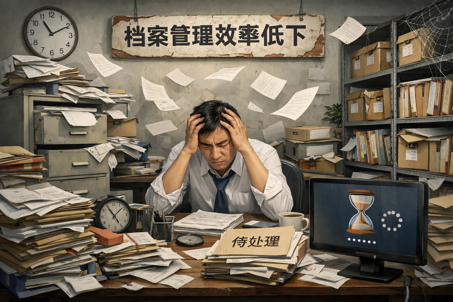 档案管理效率低下