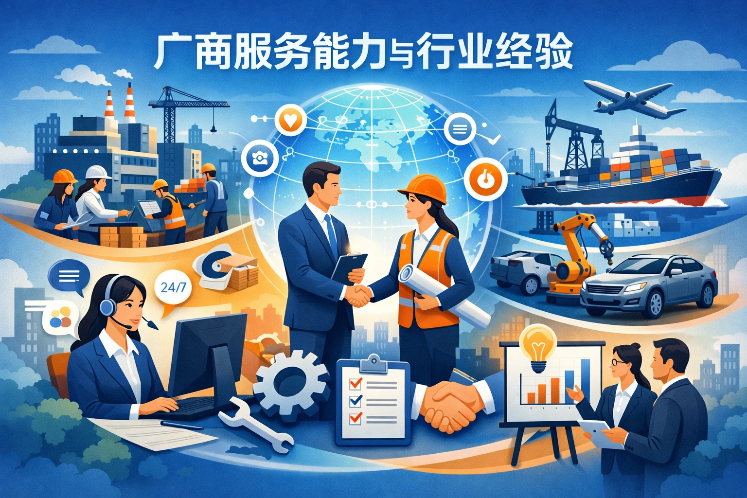 厂商服务能力与行业经验