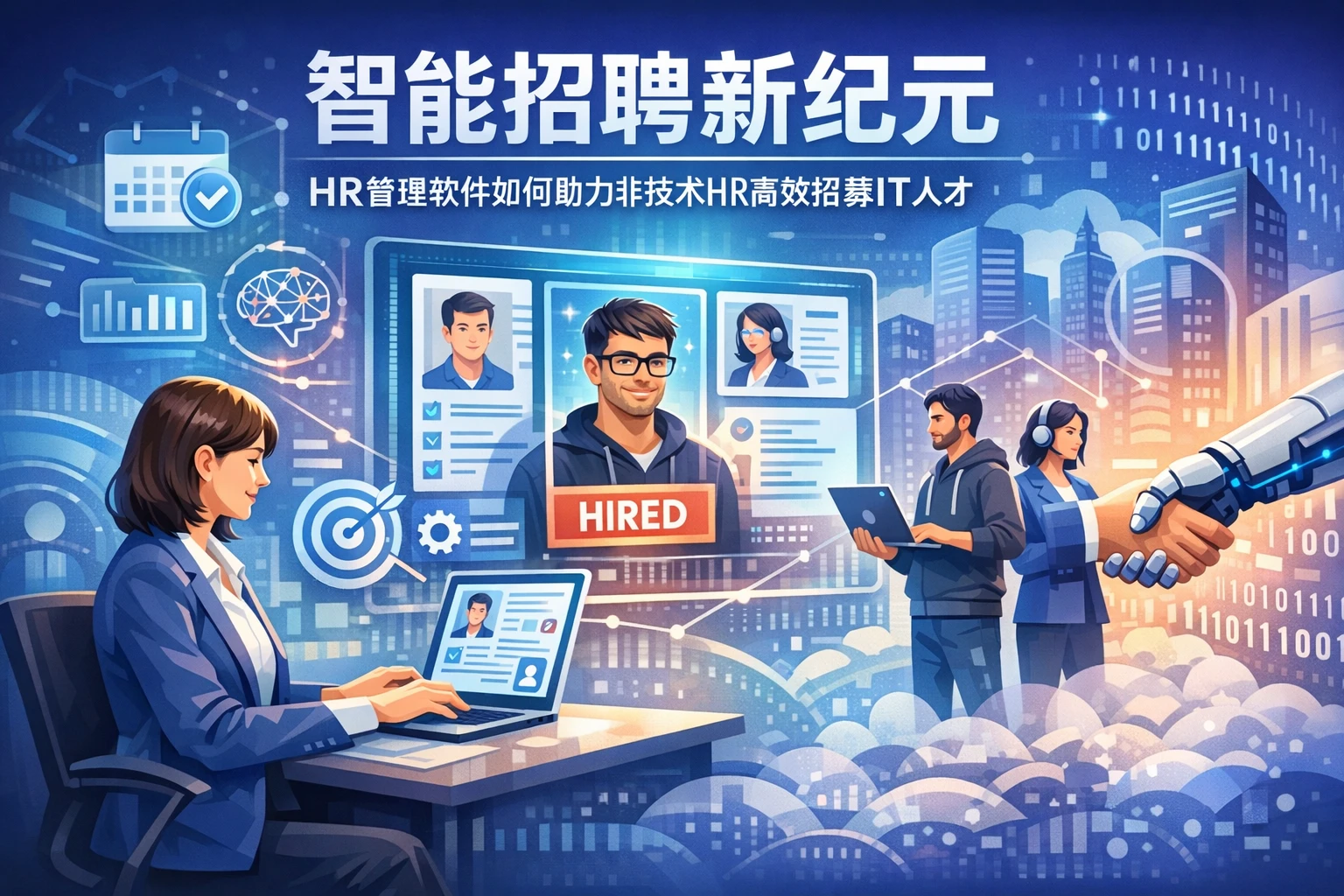 智能招聘新纪元：HR管理软件如何助力非技术HR高效招募IT人才