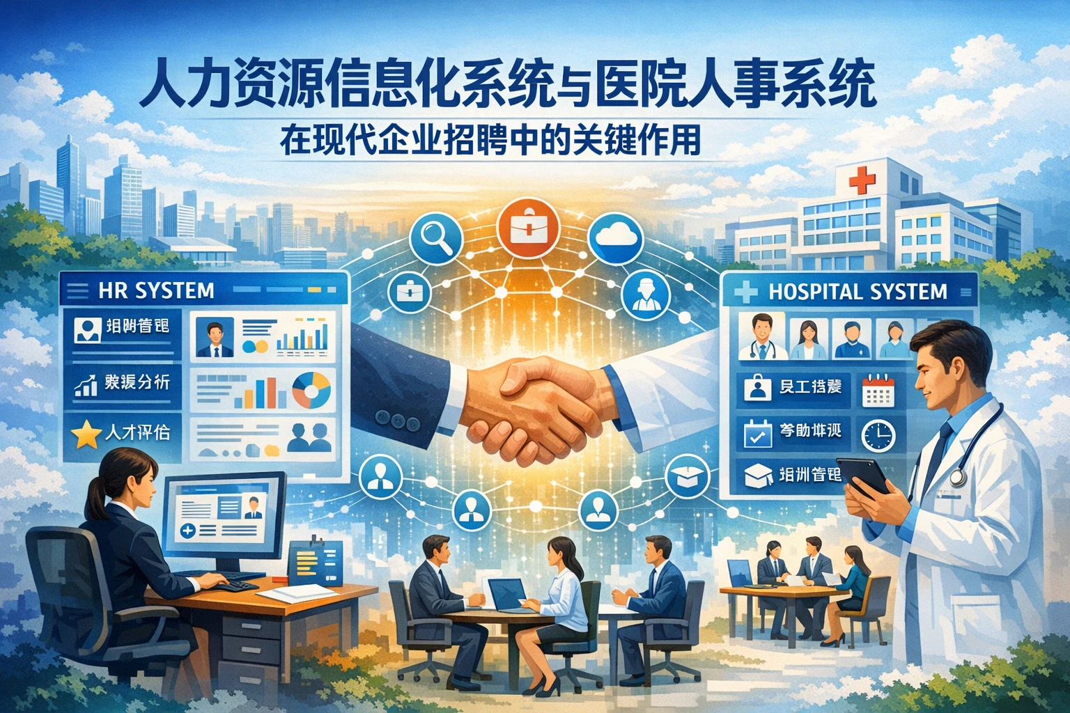 人力资源信息化系统与医院人事系统在现代企业招聘中的关键作用