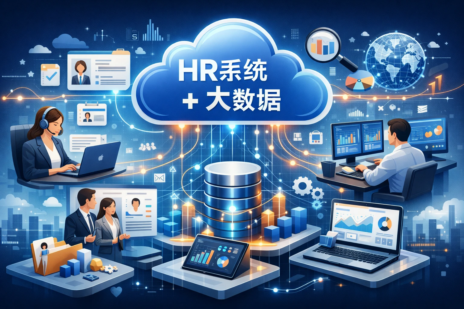 云端HR系统与人事大数据系统的融合应用