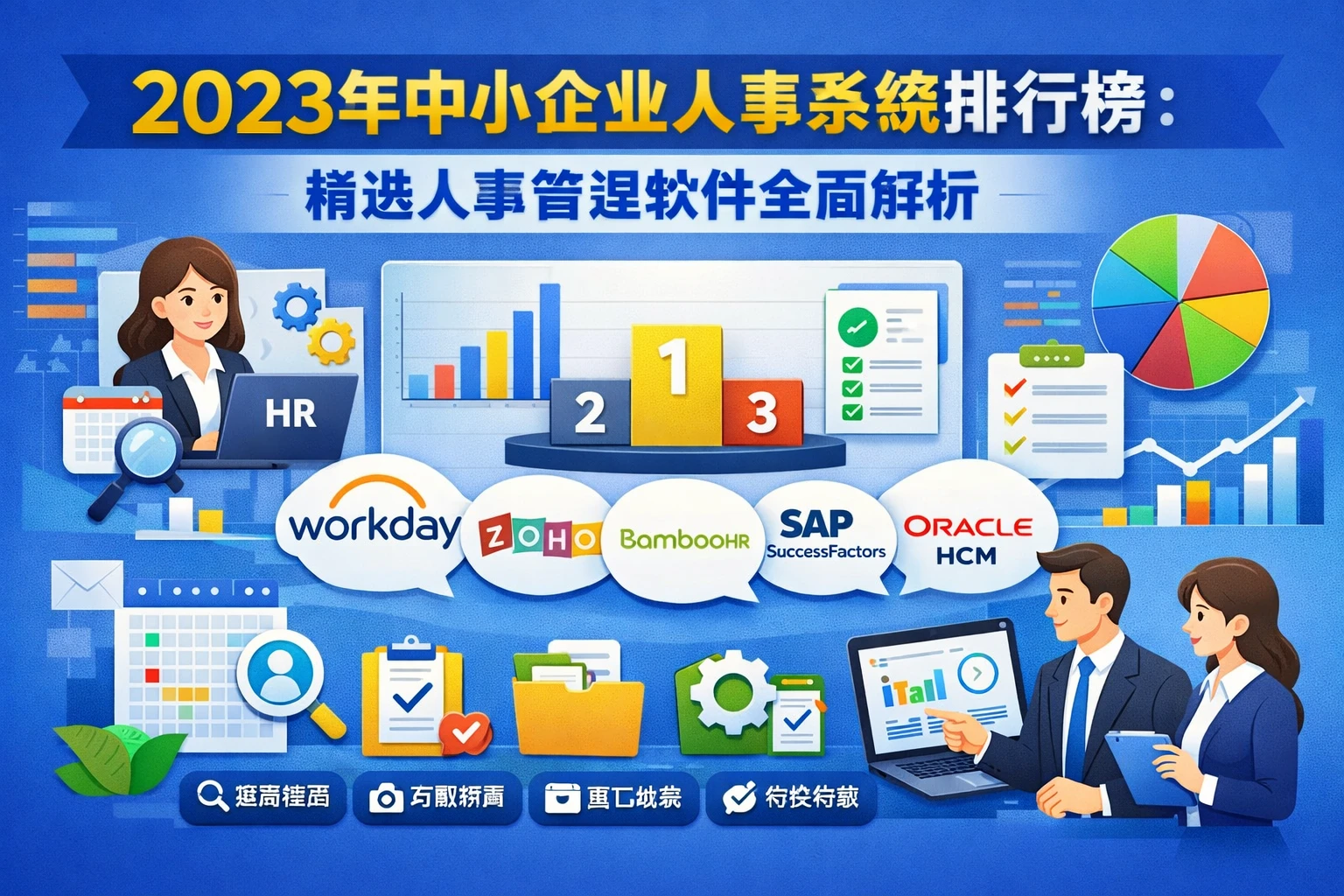 2023年中小企业人事系统排行榜：精选人事管理软件全面解析