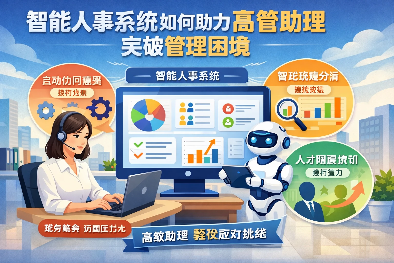 智能人事系统如何助力高管助理突破管理困境