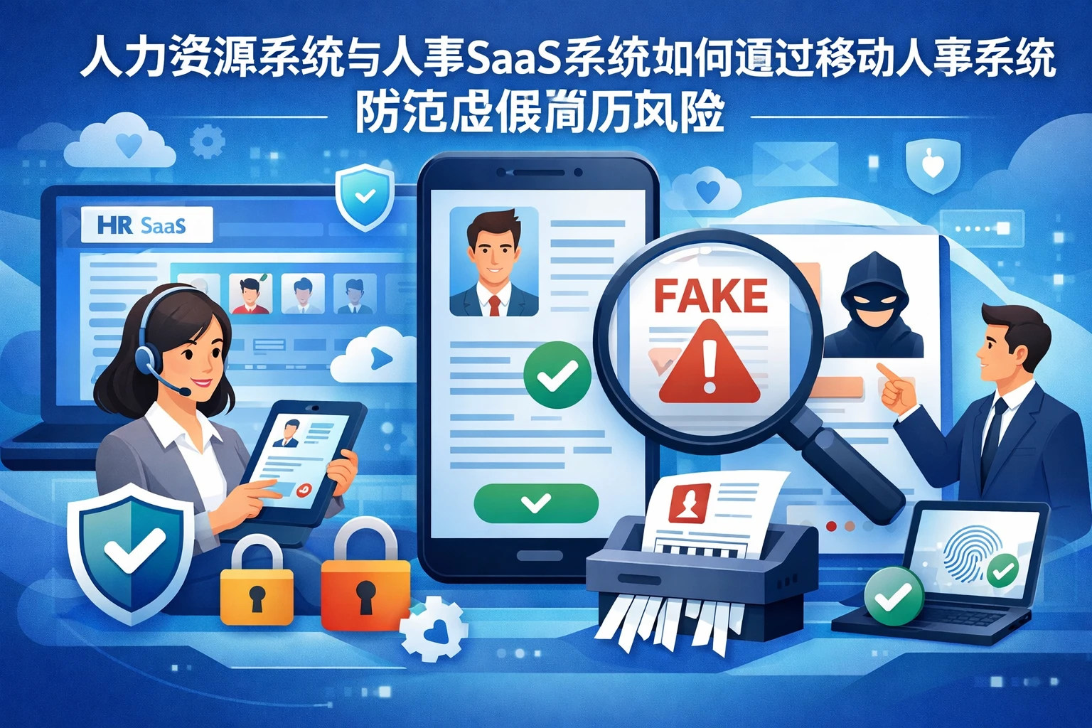 人力资源系统与人事SaaS系统如何通过移动人事系统防范虚假简历风险