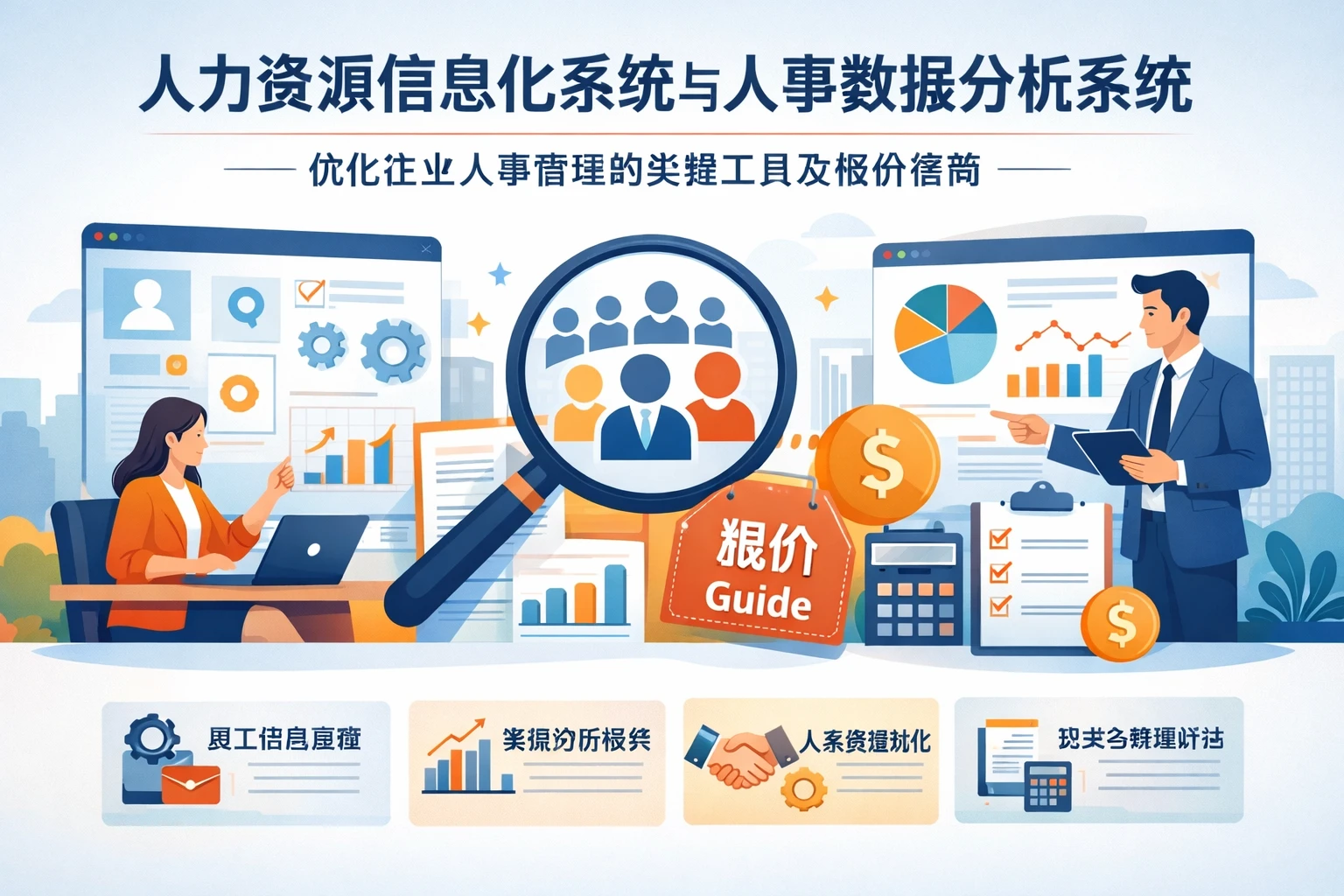 人力资源信息化系统与人事数据分析系统:优化企业人事管理的关键工具及报价指南