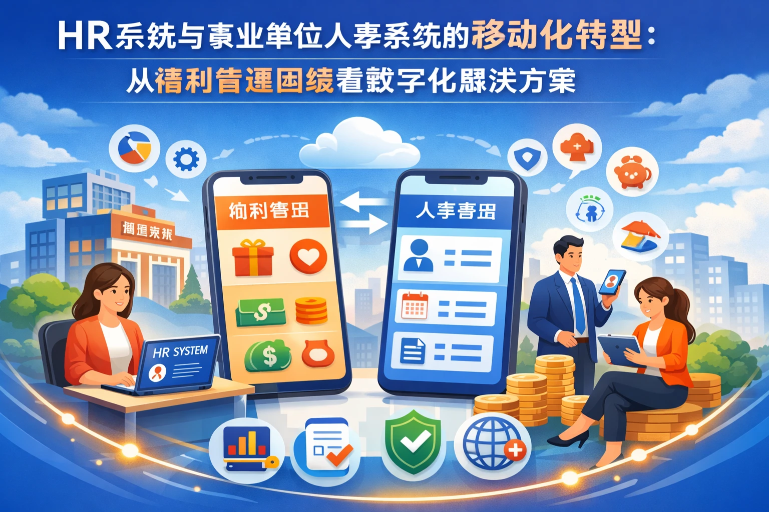 HR系统与事业单位人事系统的移动化转型：从福利管理困境看数字化解决方案