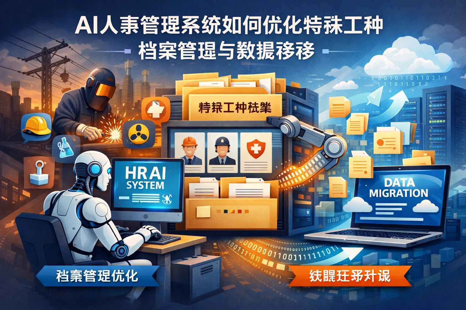 AI人事管理系统如何优化特殊工种档案管理与数据迁移
