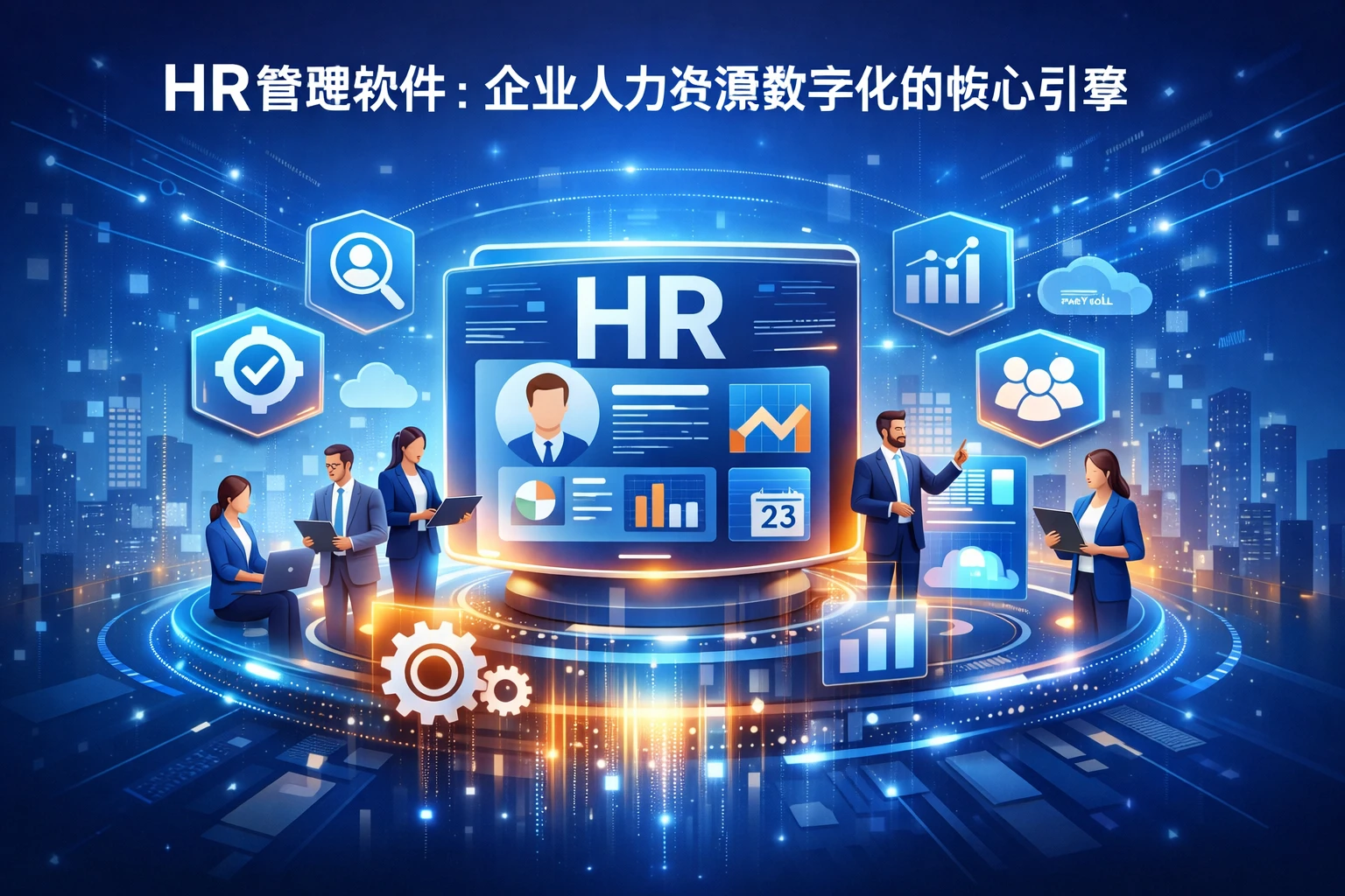 HR管理软件:企业人力资源数字化的核心引擎