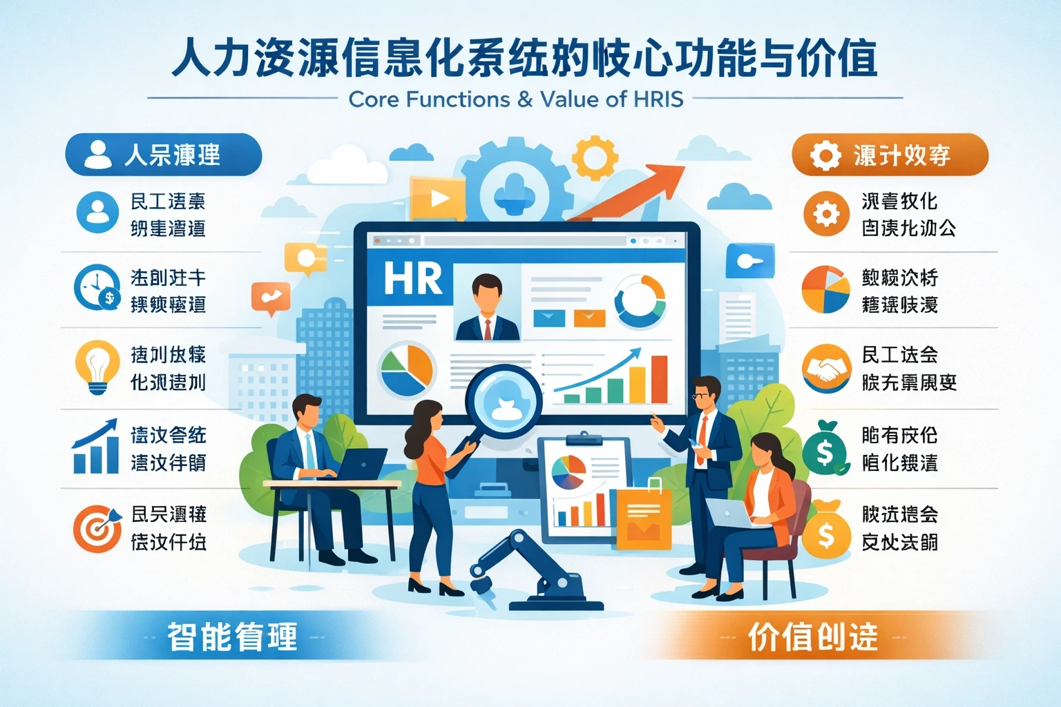 人力资源信息化系统的核心功能与价值