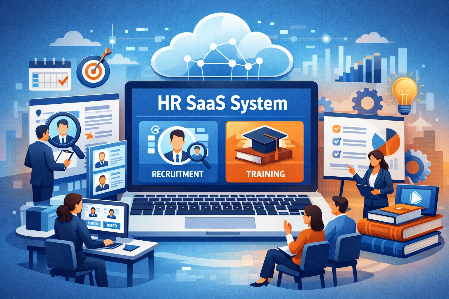 人力资源信息化系统与SaaS解决方案：优化招聘把关与培训管理