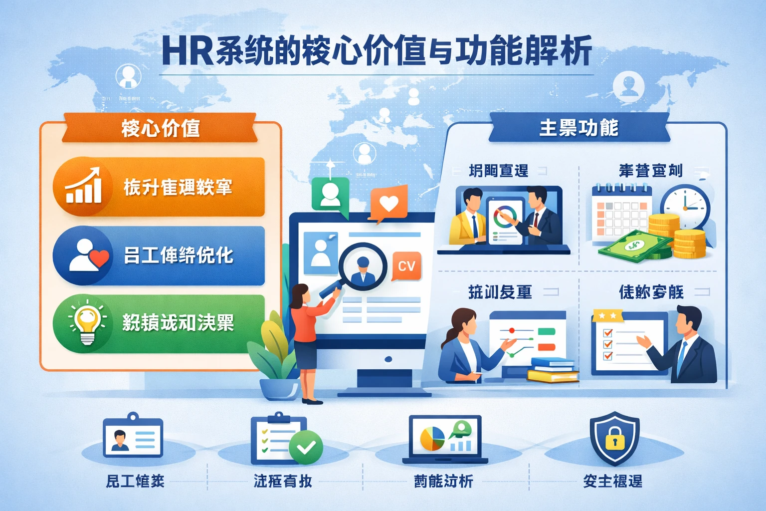 HR系统的核心价值与功能解析
