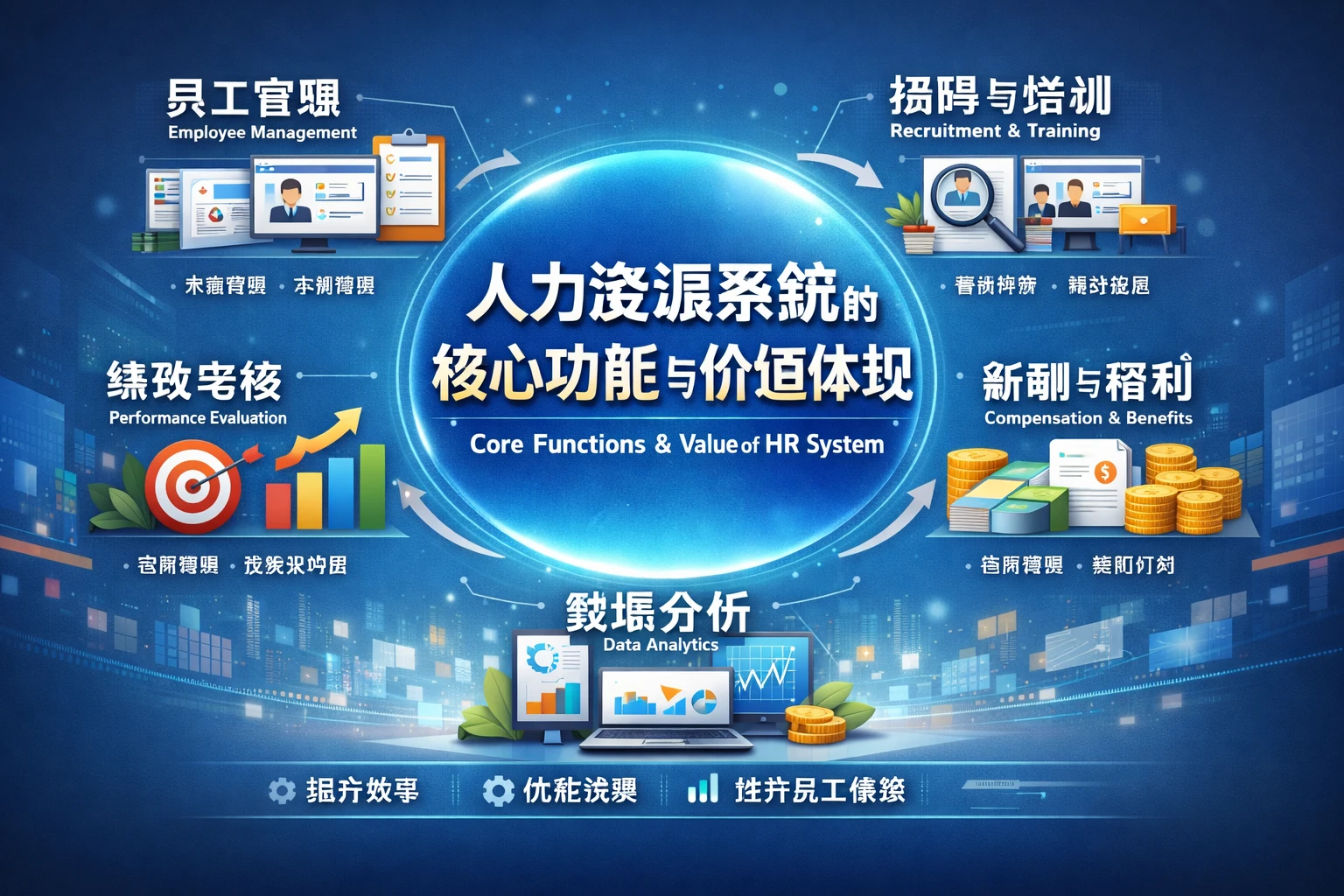 人力资源系统的核心功能与价值体现