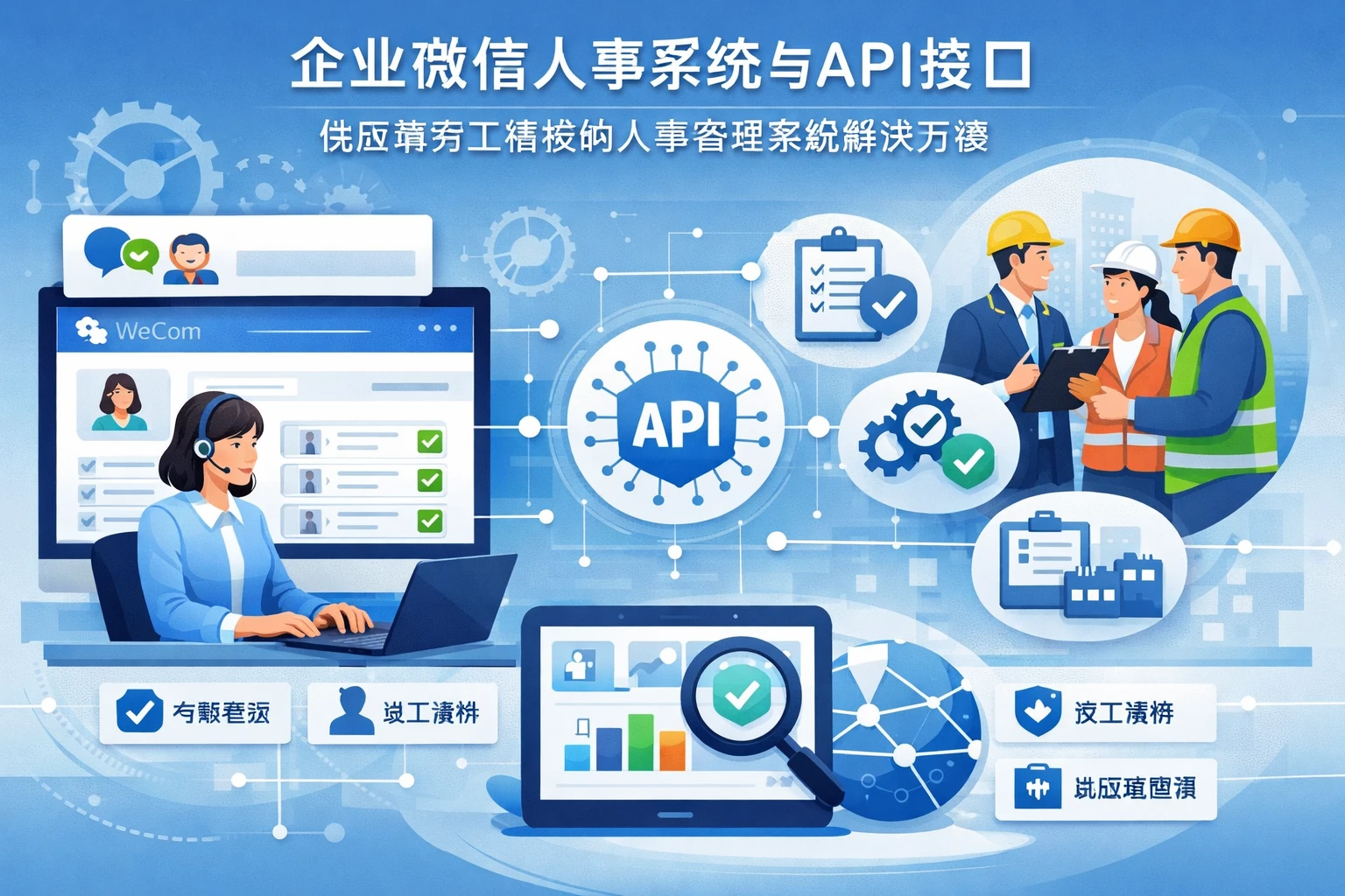 企业微信人事系统与API接口:供应商劳工稽核的人事管理系统解决方案