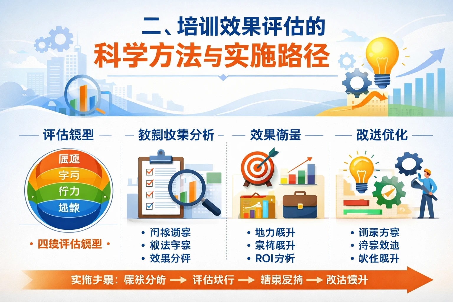 二、培训效果评估的科学方法与实施路径