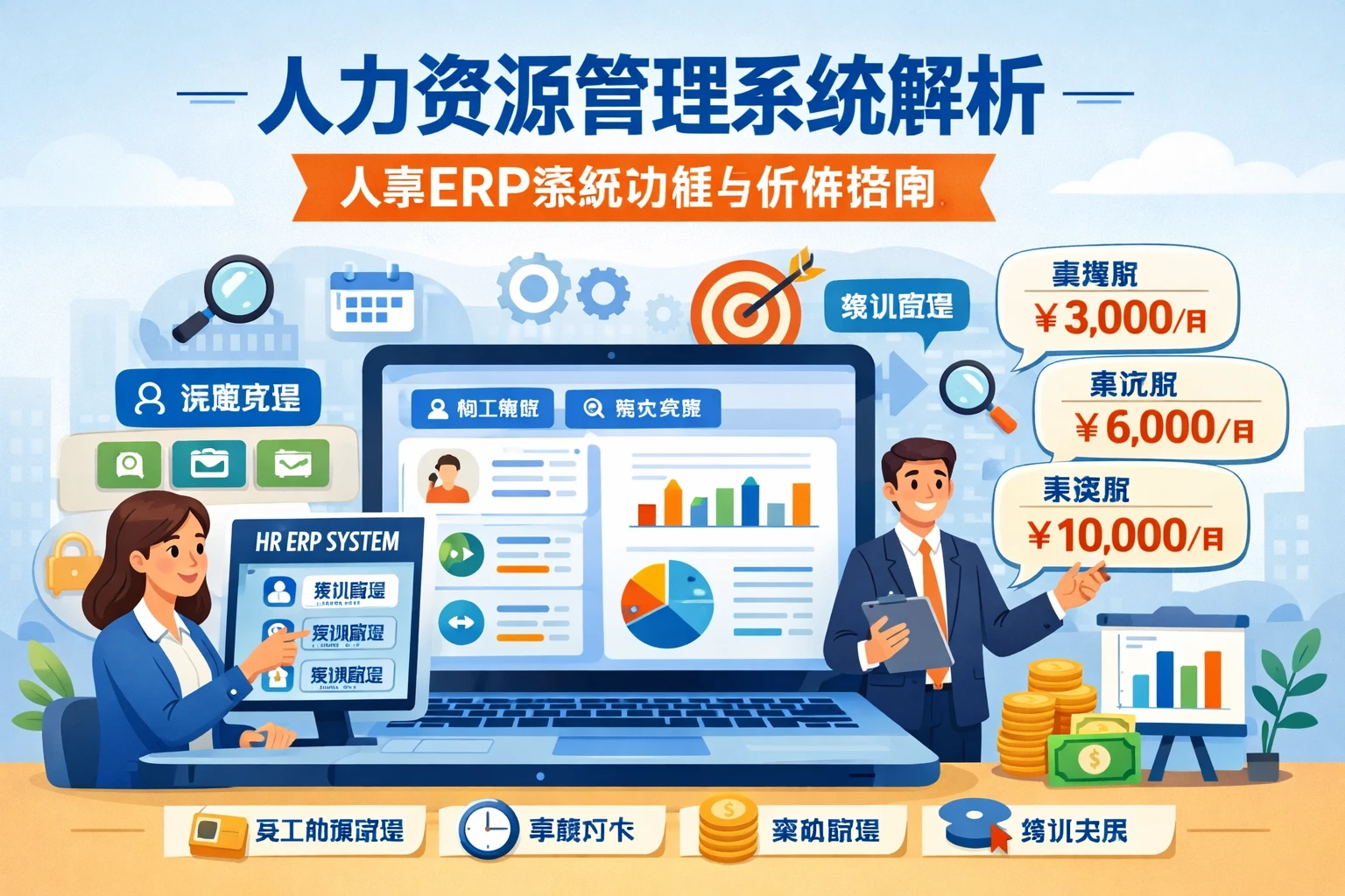 人力资源管理系统解析：人事ERP系统功能与价格指南