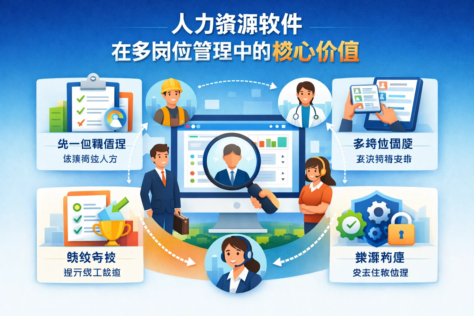 人力资源软件在多岗位管理中的核心价值