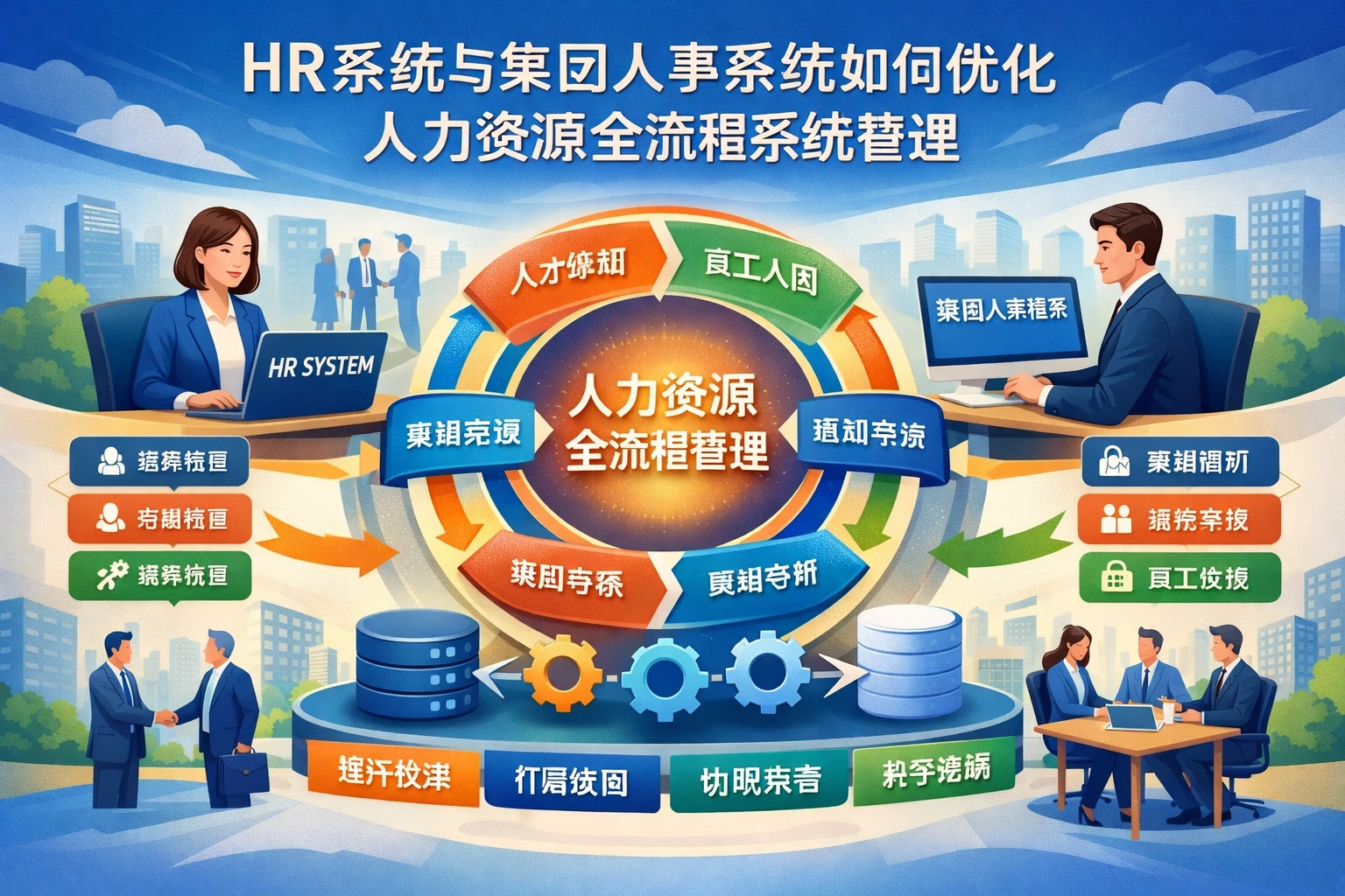 HR系统与集团人事系统如何优化人力资源全流程系统管理