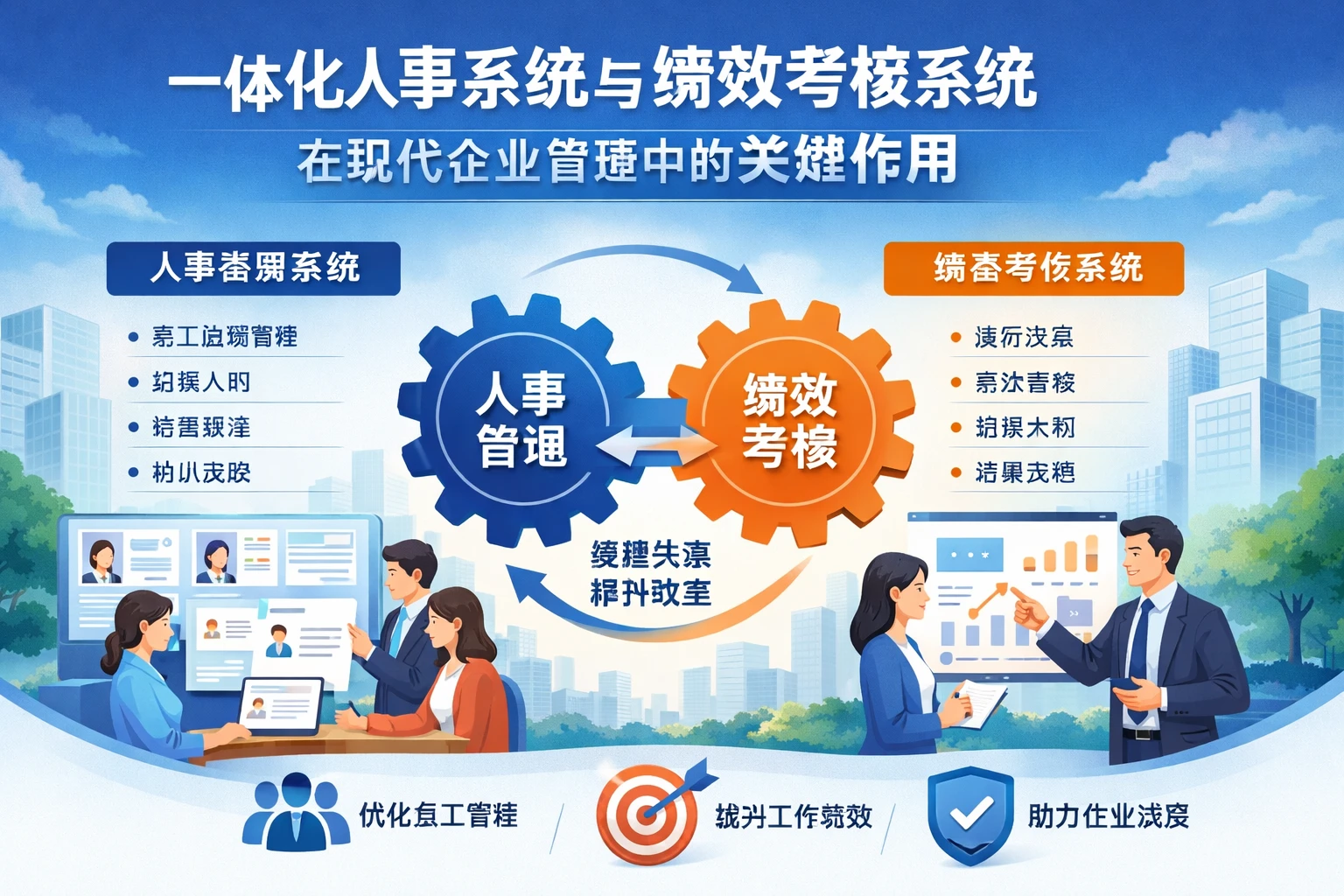 一体化人事系统与绩效考核系统在现代企业管理中的关键作用