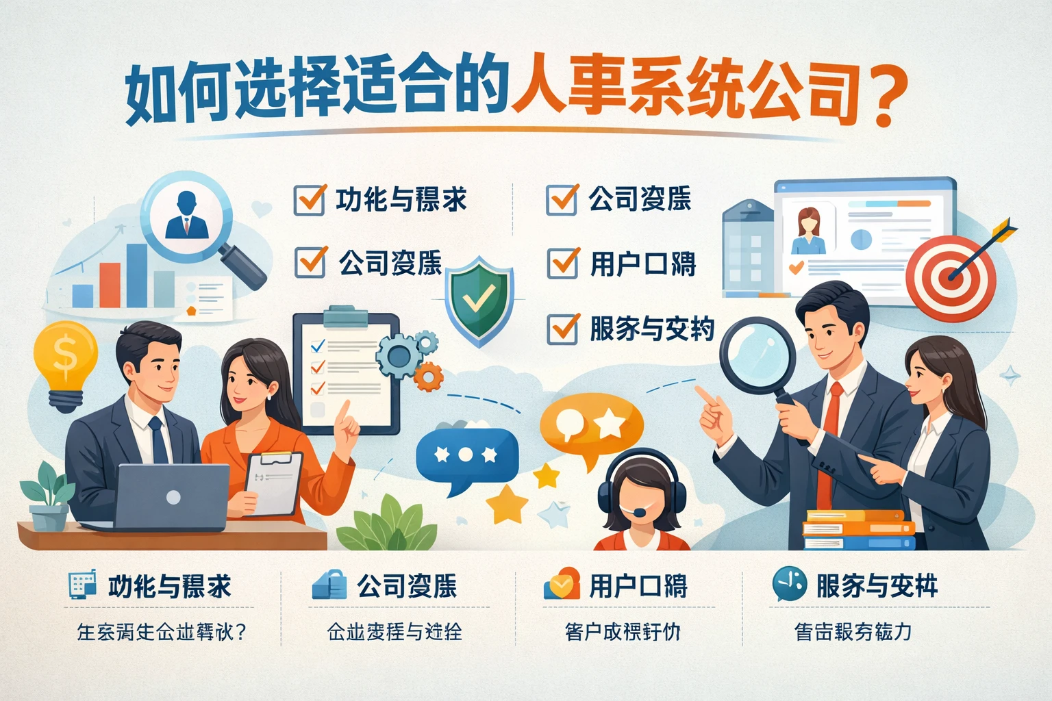 如何选择适合的人事系统公司