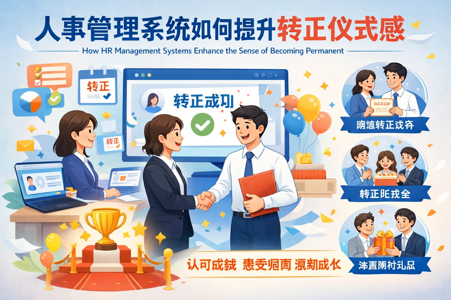 人事管理系统如何提升转正仪式感