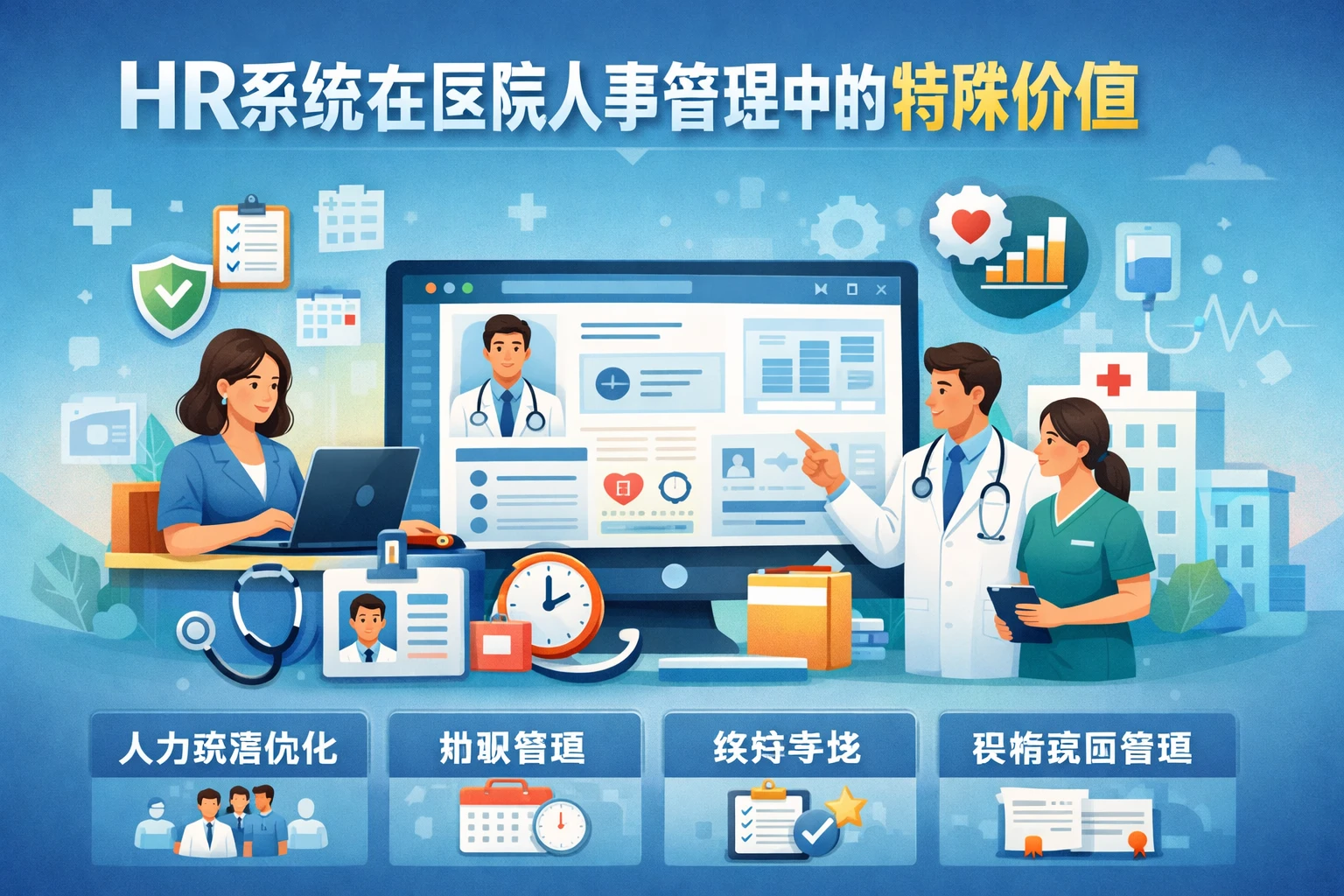 HR系统在医院人事管理中的特殊价值