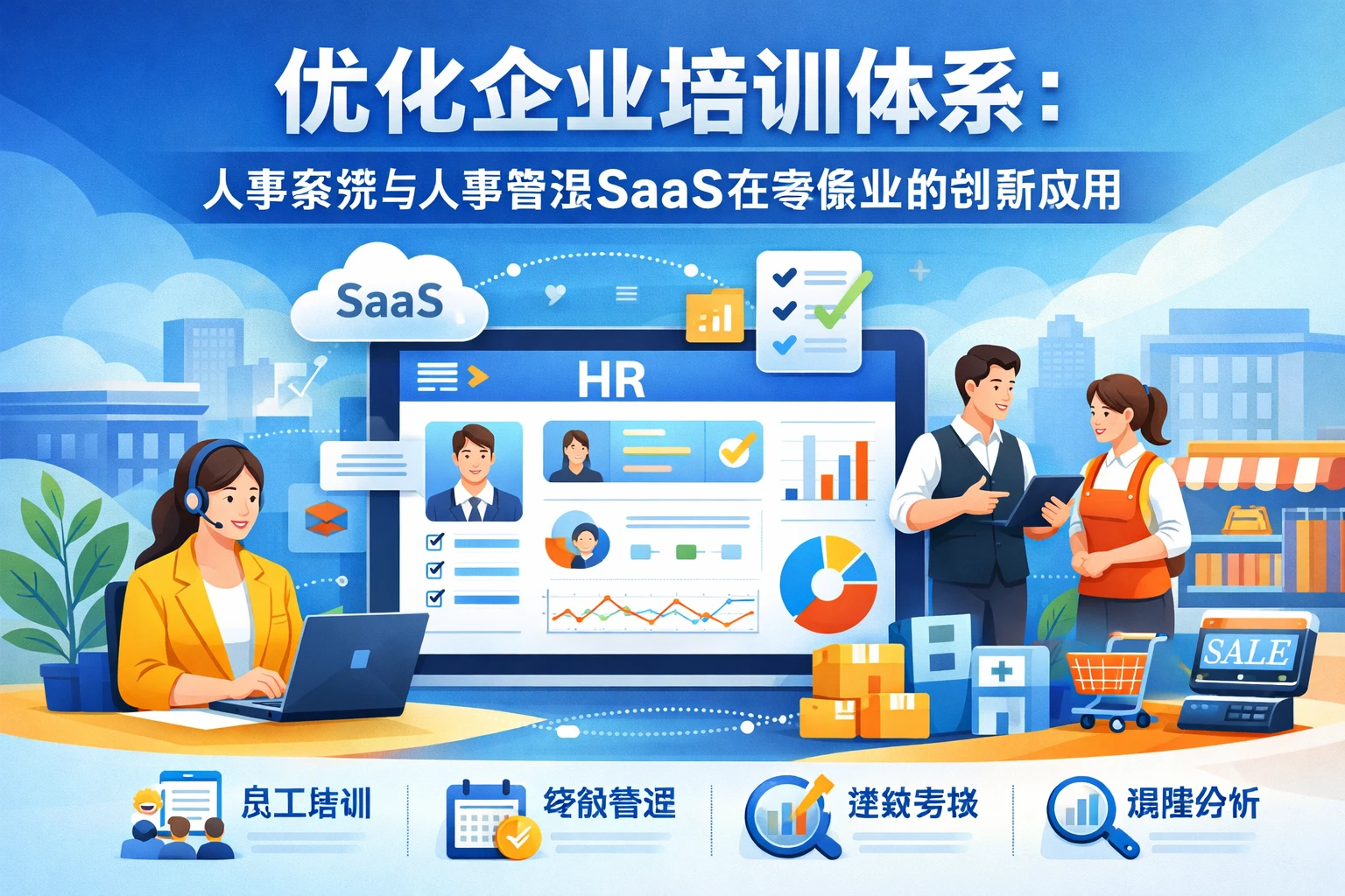 优化企业培训体系：人事系统与人事管理SaaS在零售业的创新应用