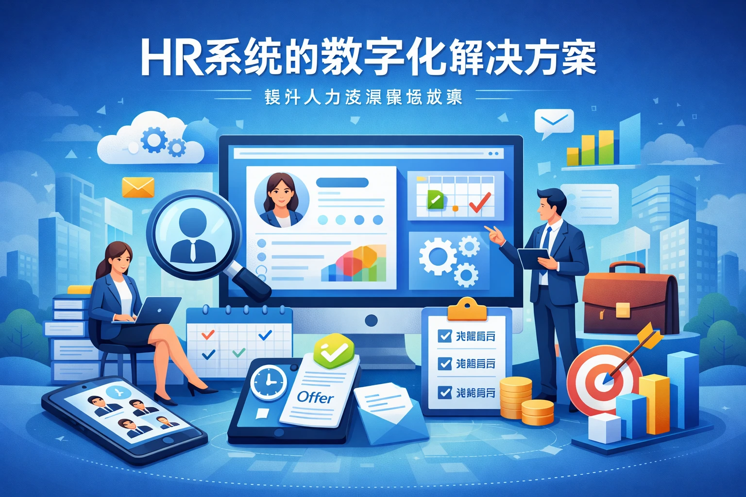 HR系统的数字化解决方案