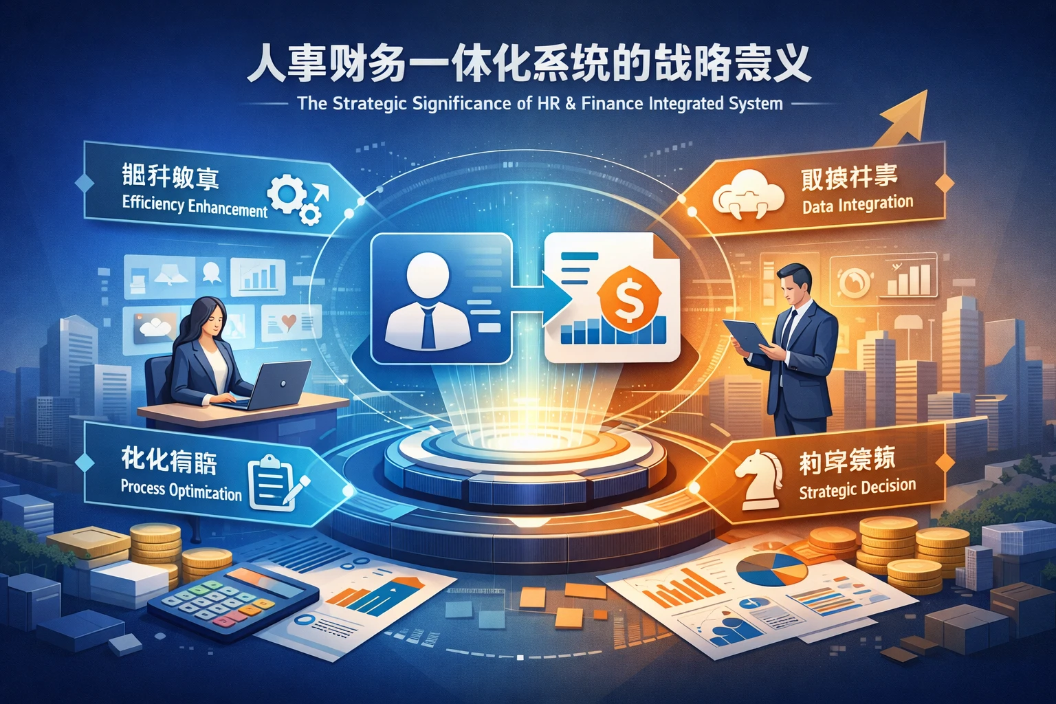 人事财务一体化系统的战略意义