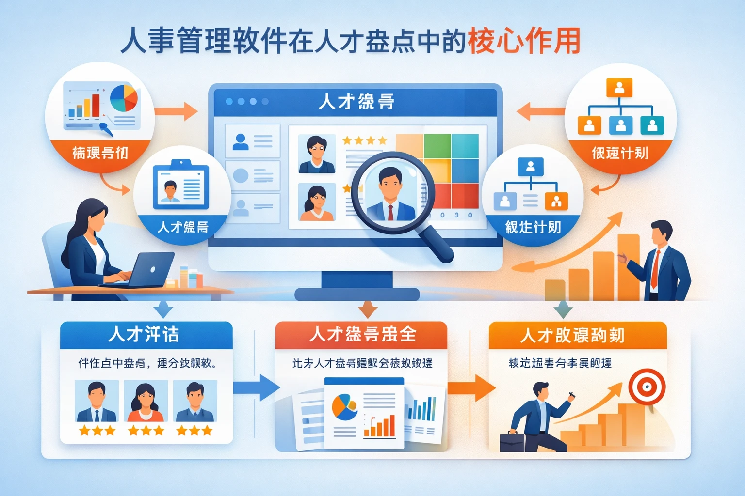 人事管理软件在人才盘点中的核心作用