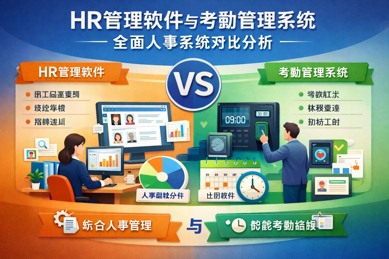 HR管理软件与考勤管理系统：全面人事系统对比分析
