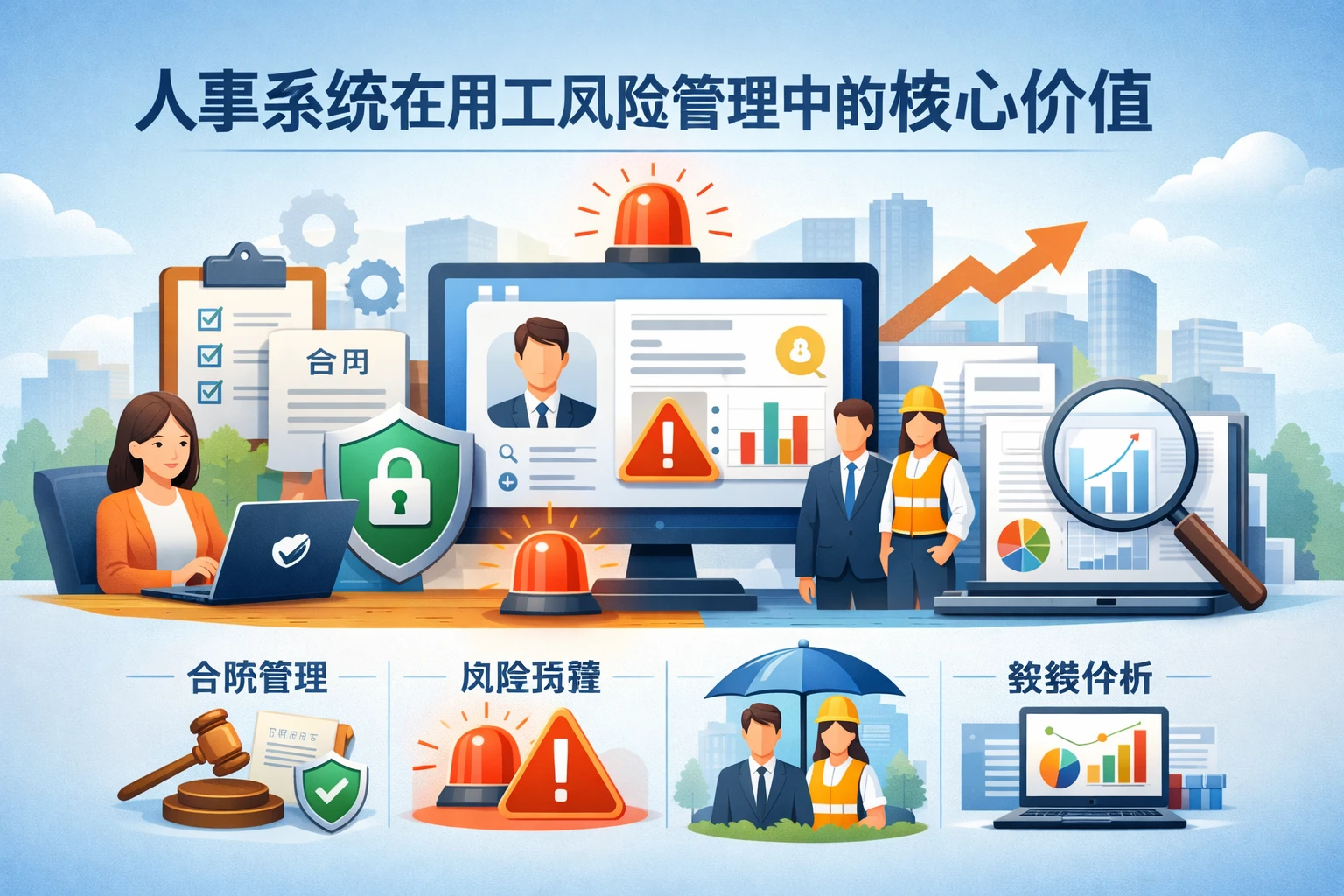 人事系统在用工风险管理中的核心价值