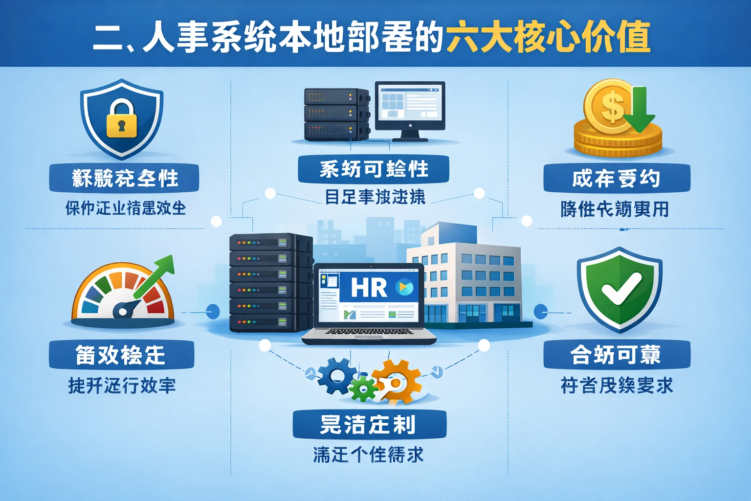 二、人事系统本地部署的六大核心价值