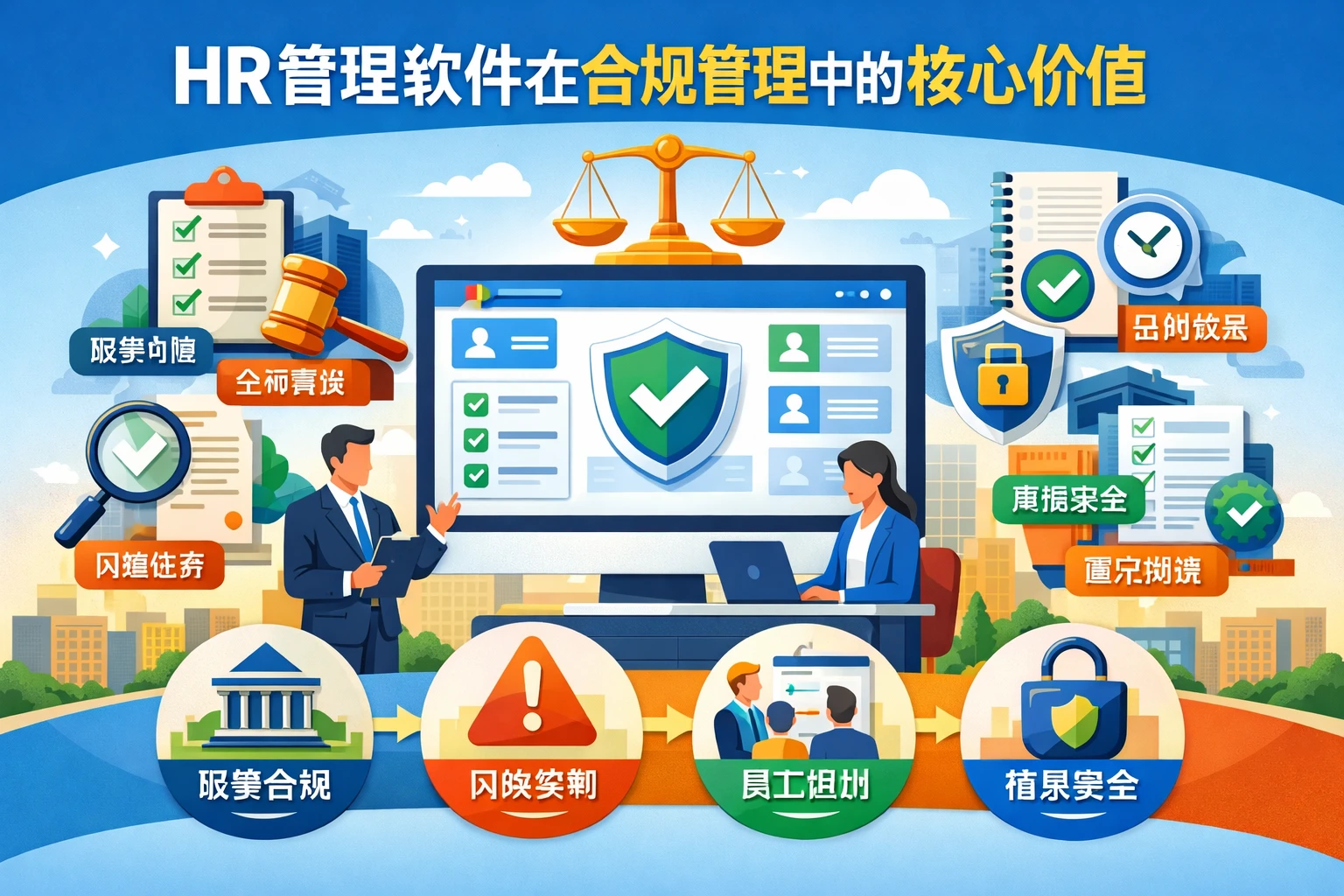 HR管理软件在合规管理中的核心价值