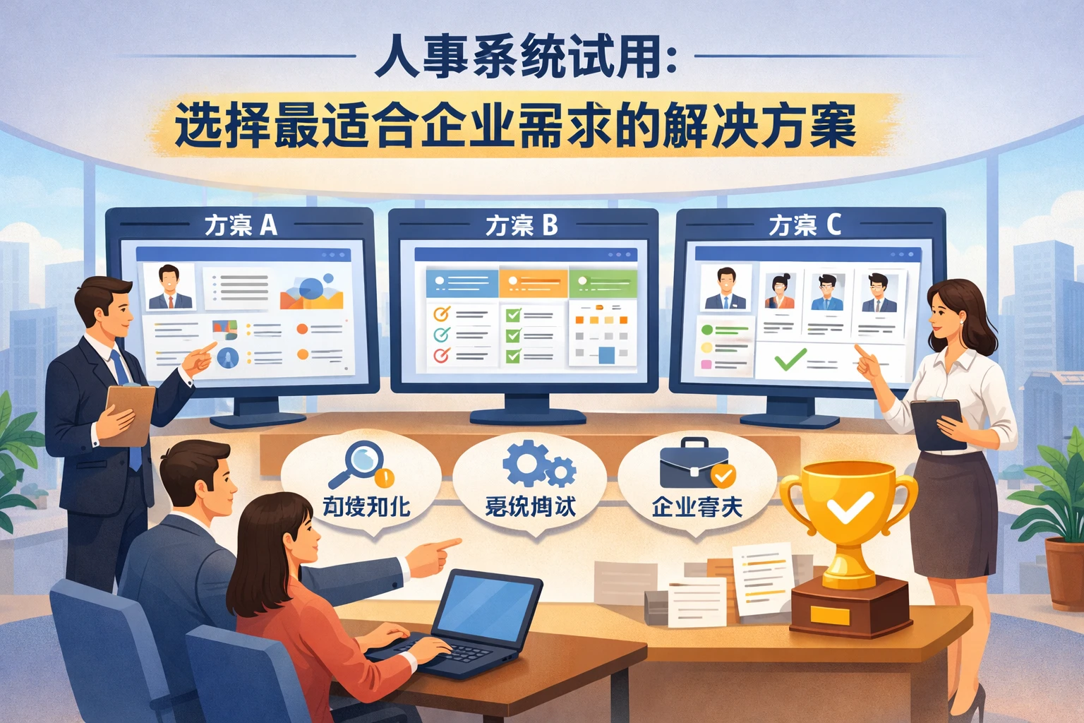 人事系统试用：选择最适合企业需求的解决方案