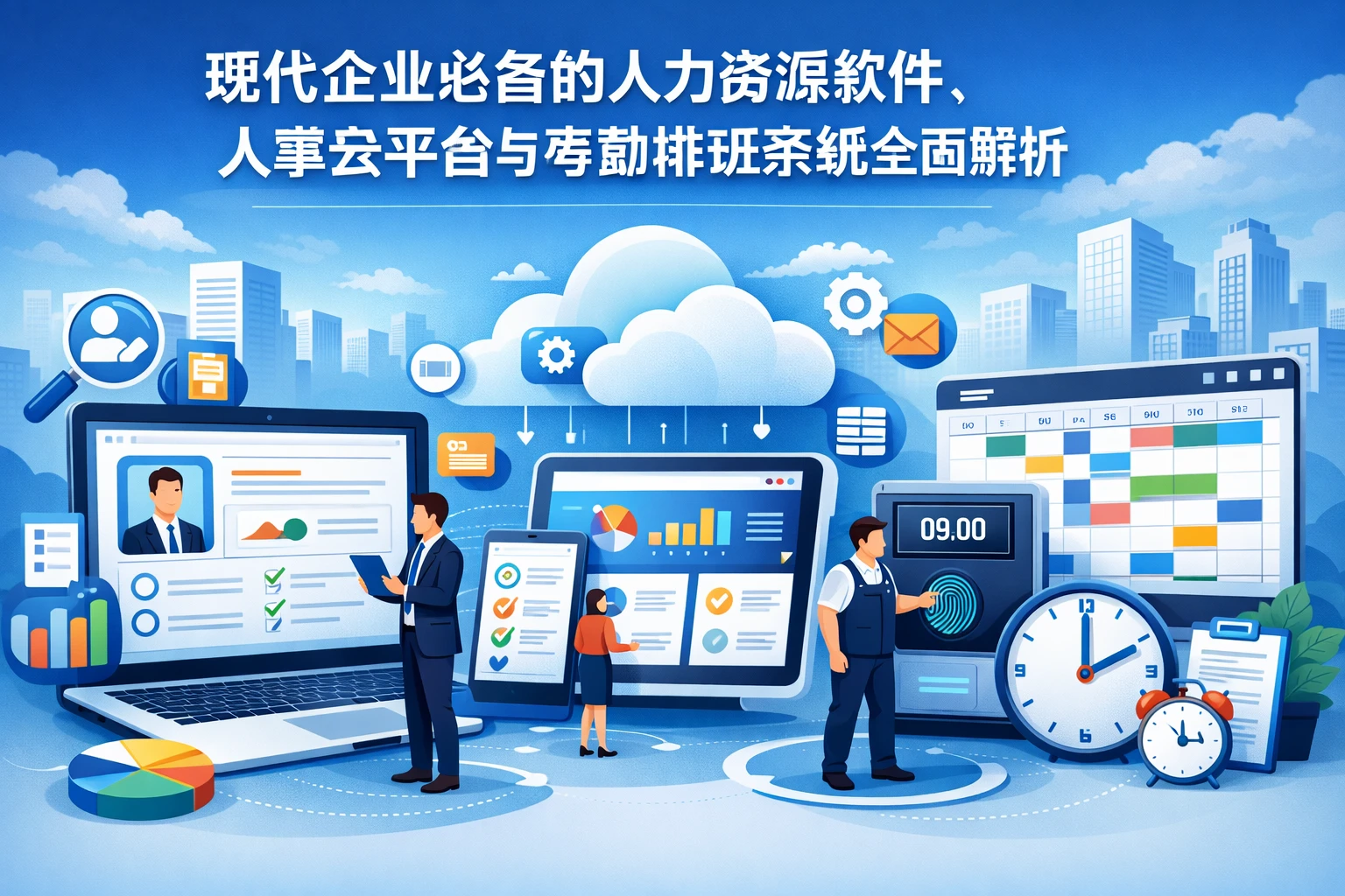 现代企业必备的人力资源软件、人事云平台与考勤排班系统全面解析