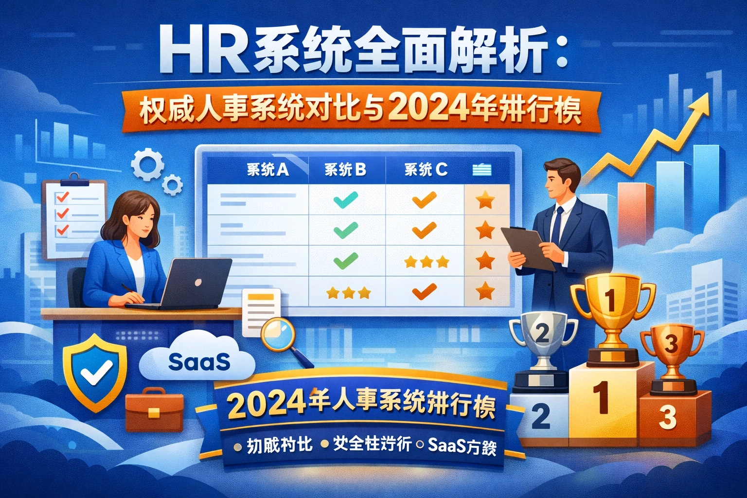 HR系统全面解析：权威人事系统对比与2024年排行榜