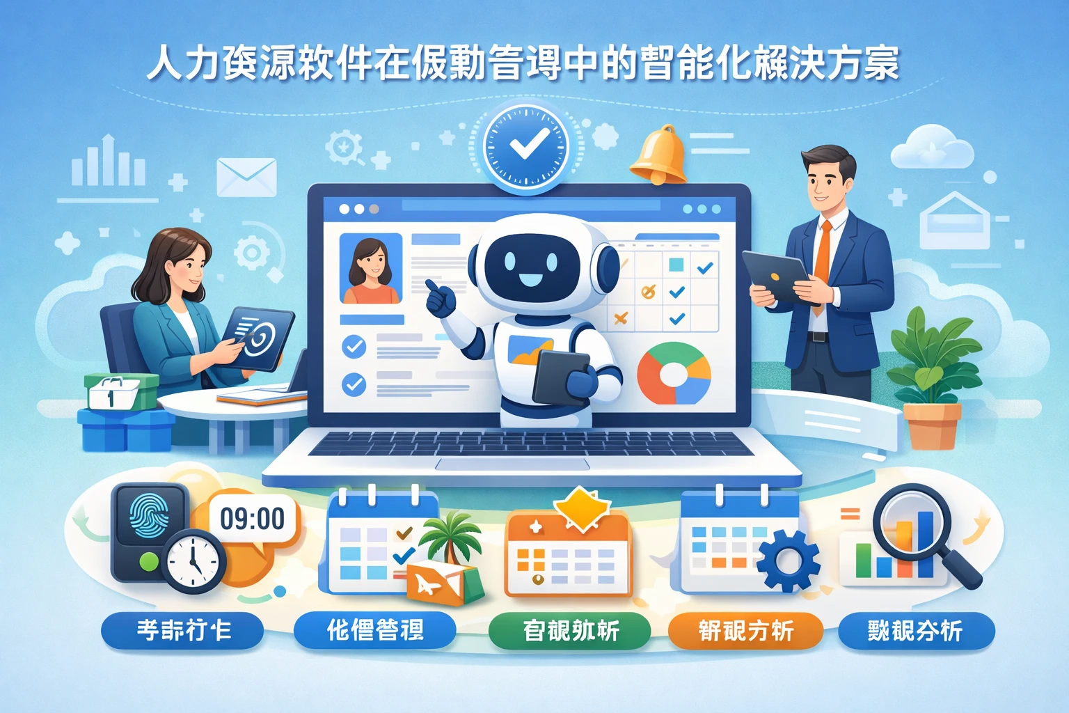人力资源软件在假勤管理中的智能化解决方案