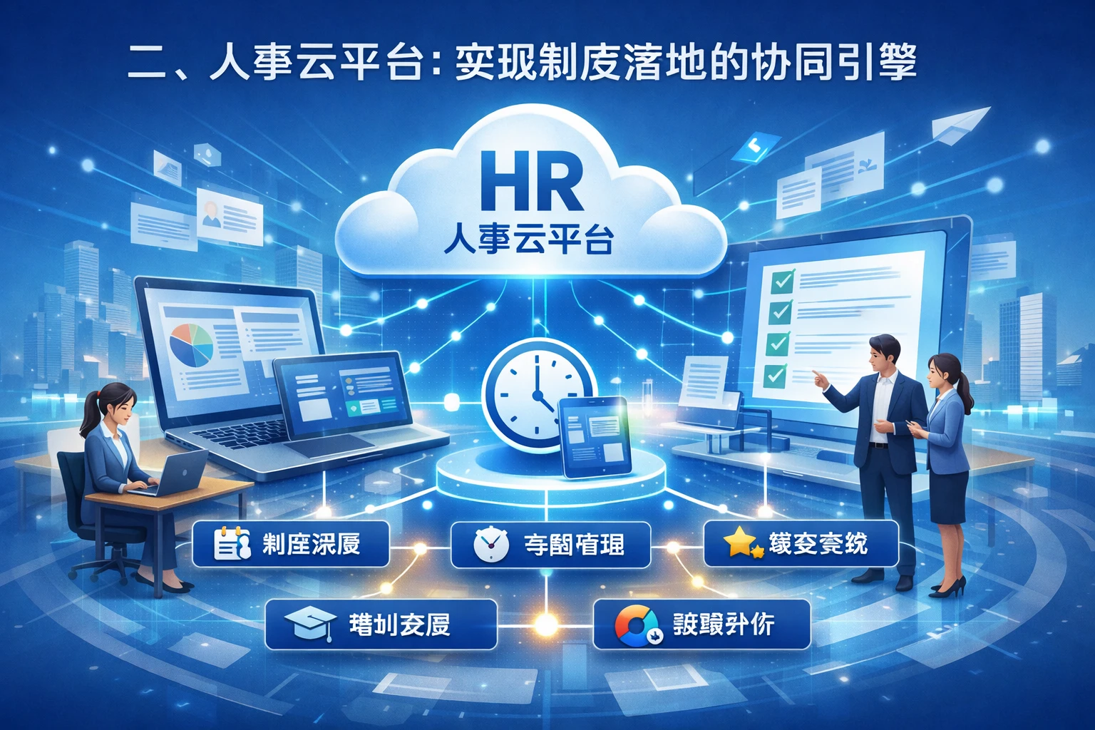 二、人事云平台：实现制度落地的协同引擎