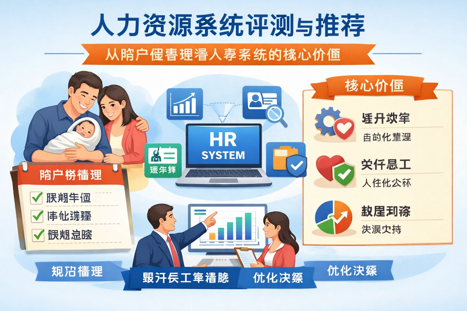 人力资源系统评测与推荐：从陪产假管理看人事系统的核心价值