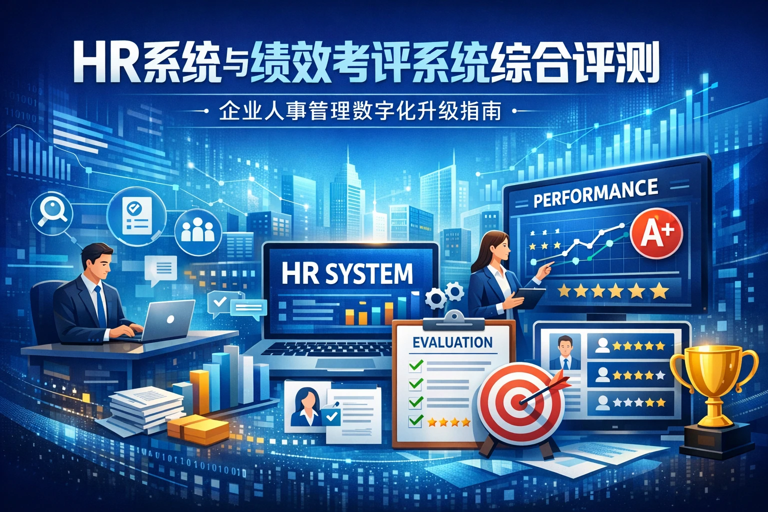 HR系统与绩效考评系统综合评测：企业人事管理数字化升级指南