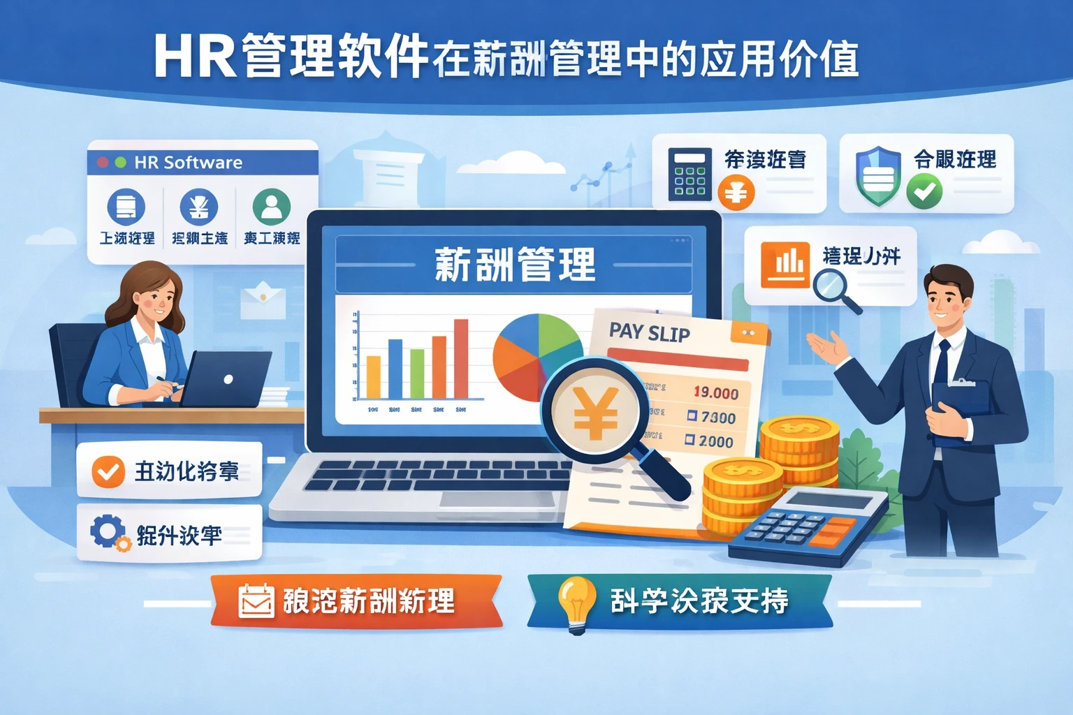 HR管理软件在薪酬管理中的应用价值