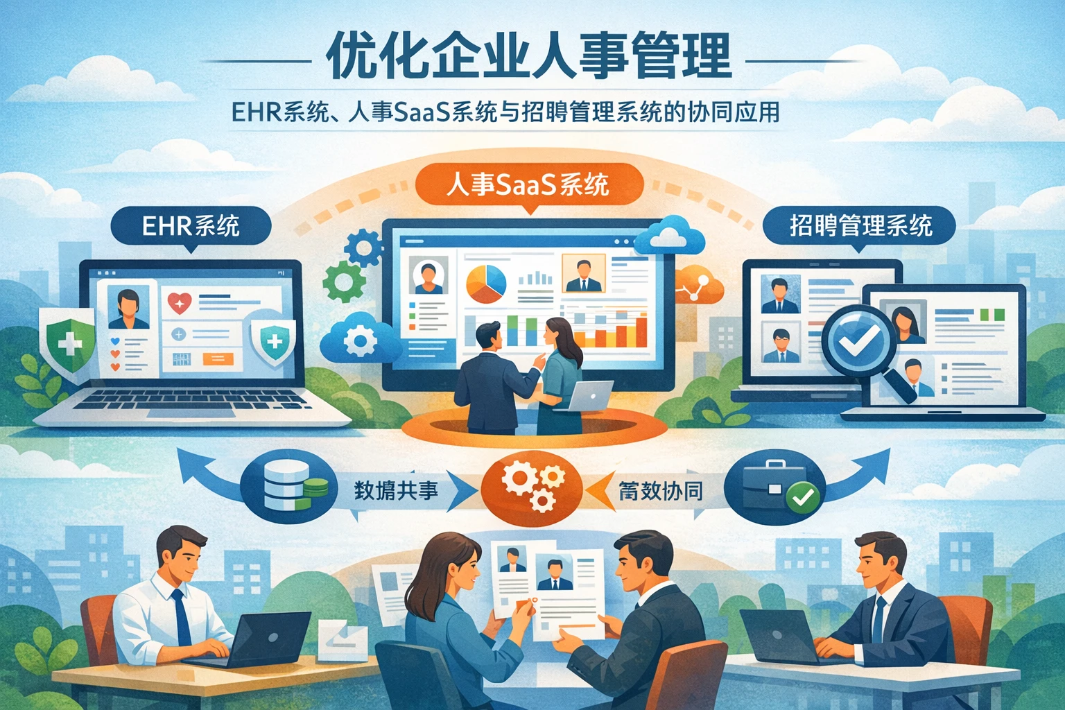 优化企业人事管理：EHR系统、人事SaaS系统与招聘管理系统的协同应用