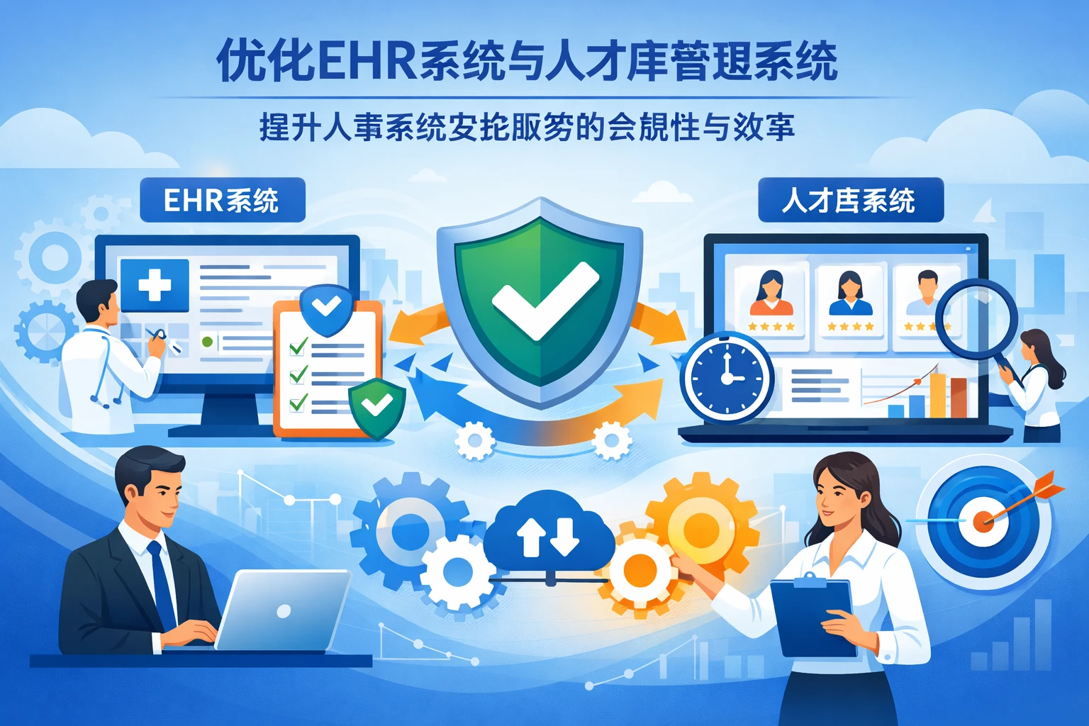 优化ehr系统与人才库管理系统，提升人事系统实施服务的合规性与效率