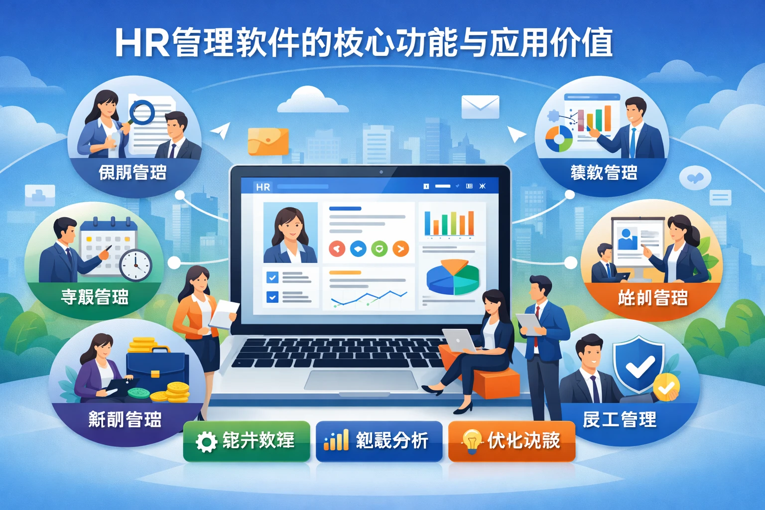 HR管理软件的核心功能与应用价值