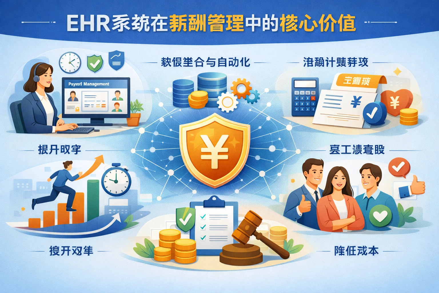 EHR系统在薪酬管理中的核心价值